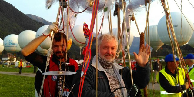 Aleš Vašíček (vlevo) a Jan Smrčka pět minut před startem. Foto: Tomáš Sitta