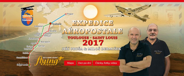 Sledujte náš expediční on-line speciál Aéropostale 2017. Zdroj: Flying Revue