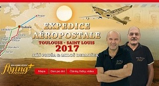 Sledujte on-line naši expedici Aéropostale 2017