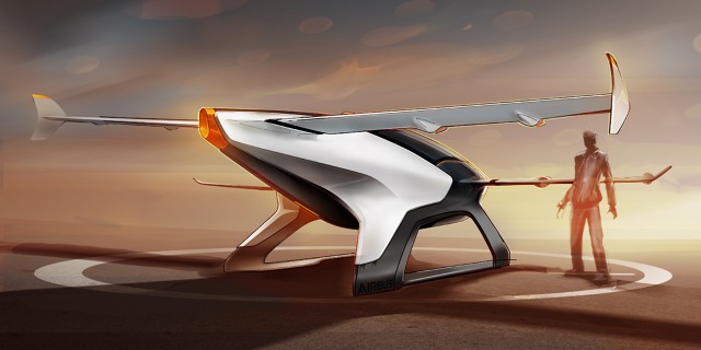 Vahana - VTOL projekt společnosti Airbus. Zdroj: Vahana.aero