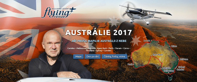 Počátkem roku 2017 se konala expedice Austrálie 2017. 