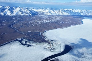 Severní Aljaška koncem května.