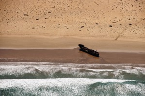 Další lodní vrak na atlantském pobřeží Sahary