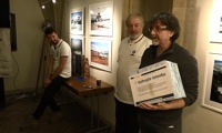 Urna s losovacími lístky v rukou Jana Dvořáka z Flying Revue. Foto: Jindřich Ilem Urna s losovacími lístky v rukou Jana Dvořáka z Flying Revue. Foto: Jindřich Ilem