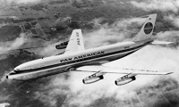 Boeing 707-121 Pan Am za letu u Seattle. Zdroj: Pan American World Airways Inc. Boeing 707-121 Pan Am za letu u Seattle. Zdroj: Pan American World Airways Inc.
