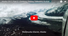Video: Cessnou 172 nad Aljaškou 2. Z Cordovy na Kodiak přes Denali