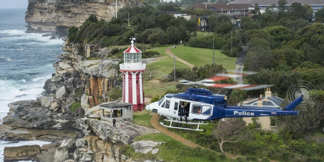 Bell 412EPI při záchranářské misi. Foto: Bell