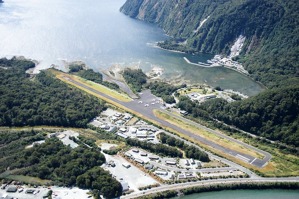 Letiště Milford Sound/The airport of Milford Sound