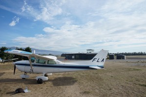 Ráno na letišti Alexandra/Morning at Alexandra airport