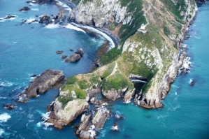 Jih Jižního ostrova u Nugget point/Nugget Point at the South of South Island