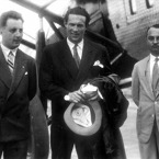 Jedna z posádek Aéropostale: Jean Dabry, Jean Mermoz a Geo Gimie