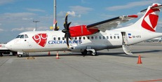 ATR-42 ČSA. Foto: Martin Novák ATR-42 ČSA. Foto: Martin Novák