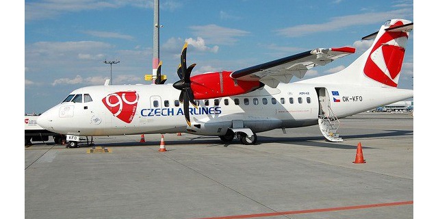 ATR-42 ČSA. Foto: Martin Novák