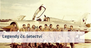 Navštivte naši stránku rozhovorů s česko-slovenskými leteckými legendami