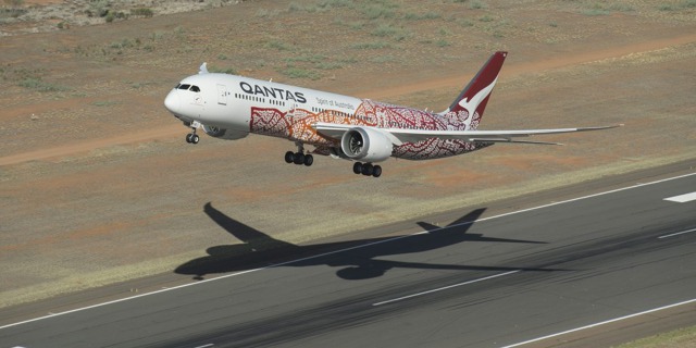 B787-9 VH-ZNA společnosti Qantas. Zdroj: Qantas