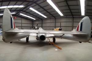 První deHavilland Vampire vyrobený v Austrálii.