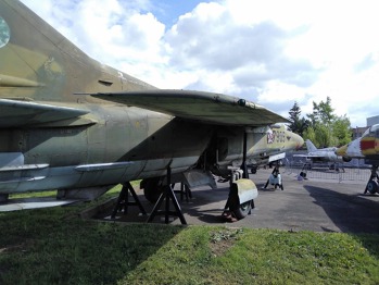 MiG-23U ve kbelském leteckém muzeu. 