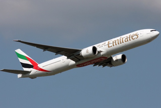 Boeing B777-300ER společnosti Emirates. S tímto strojem Miroslav Srnec létá už patnáctým rokem. Foto: Archiv M. Srnce