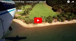 Neobvyklá přistání 4: Přistání na dráze Savill Bay, Nový Zéland