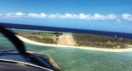 Krátké finále dráhy 17, Lady Elliot Island.
