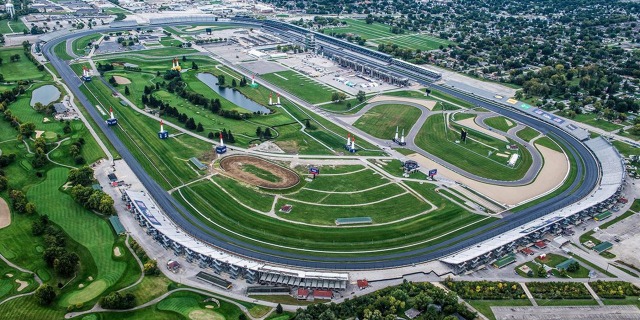 Okruh Motor Speedway v Indianopolis, kde se letošní předposlední závod RBAR letěl. Zdroj  RBAR