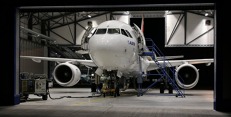 Nový hangár S v areálu Czech Airlines Technics na Letišti Václava Havla. Foto: CSAT Nový hangár S v areálu Czech Airlines Technics na Letišti Václava Havla. Foto: CSAT