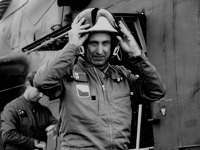 Jiří Macura připraven k letu na Mi-24. Foto: Archiv J. Macury Jiří Macura připraven k letu na Mi-24. Foto: Archiv J. Macury