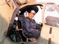 Jiří Macura v kabině Mi-24. Foto: Archiv J. Macury Jiří Macura v kabině Mi-24. Foto: Archiv J. Macury