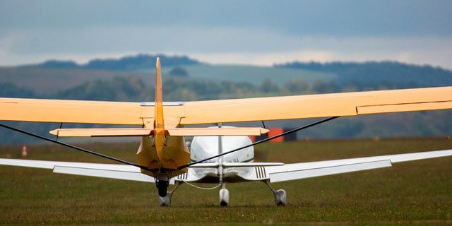 Let LF-109 Pionýr z aeroklubu Poprad.