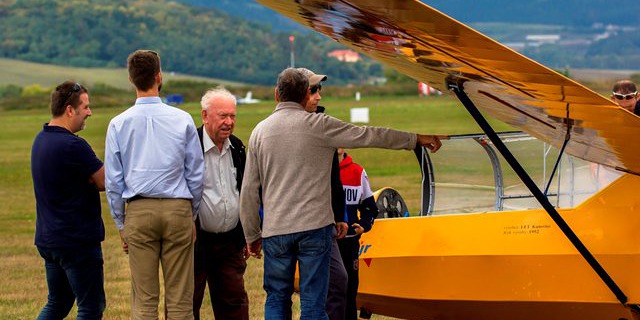 Let LF-109 Pionýr z aeroklubu Poprad.