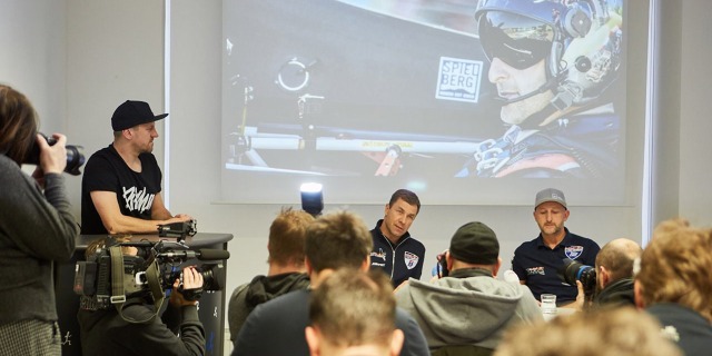 Tisková konference Petra Kopfsteina a Martina Šonky před startem nové sezóny RBAR. Foto: Adam Maršál (nedori)