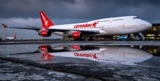 B747-406 PH-BFB již v barvách Corendon Airlines. Zdroj: Corendon B747-406 PH-BFB již v barvách Corendon Airlines. Zdroj: Corendon