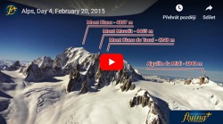 Alpy z nebe 4: Mont Blanc a Matterhorn