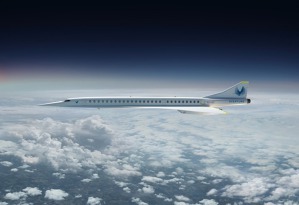 Nadzvukový letoun Boom Supersonic. Zdroj: Boom