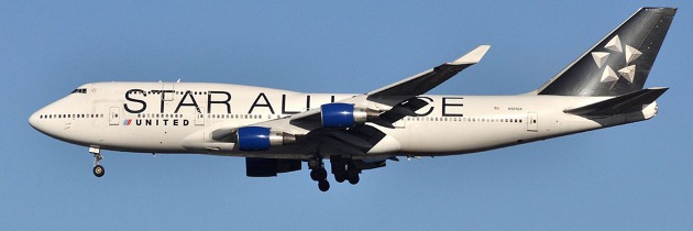 B747-400 United Airlines.