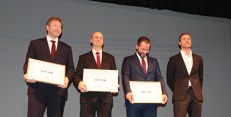 Podpůrný tým Martina Šonky. Zleva Josef Šonka, Petr Františ, Ivan Krákora a Martin Šonka. Foto: Jan Fridrich Podpůrný tým Martina Šonky. Zleva Josef Šonka, Petr Františ, Ivan Krákora a Martin Šonka. Foto: Jan Fridrich