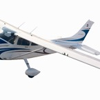 Cessna 182. S tímto typem jsme nad USA létali. 