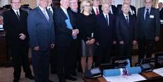 Oceněné osobnosti letectví a kosmonautiky za rok 2018. Michal Beran čtvrtý zprava. Foto: PSP ČR Oceněné osobnosti letectví a kosmonautiky za rok 2018. Michal Beran čtvrtý zprava. Foto: PSP ČR