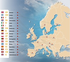 Právě o létání v těchto zemích bude série Po Evropě s Flying Revue.