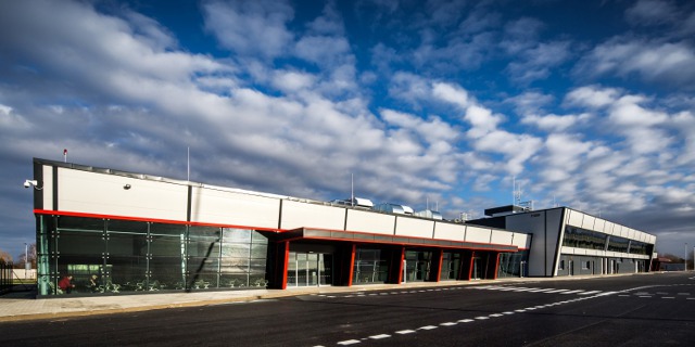 Budova nového terminálu Letiště Pardubice. Zdroj: Letiště Pardubice