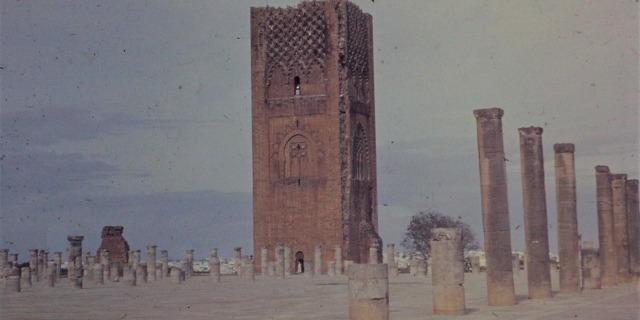 Hassanova věž v Rabatu.