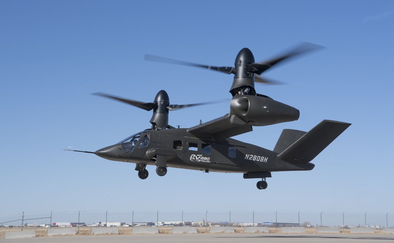 Konvertoplán Bell V-280 Valor uspěl při testu agility v nízké rychlosti