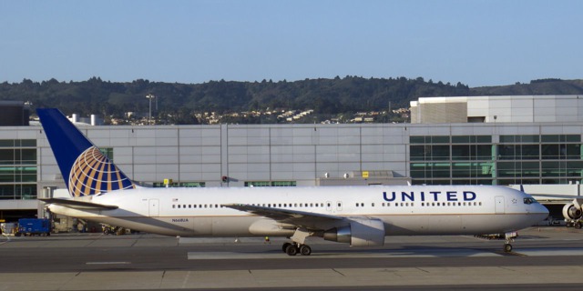 B767-300ER United Airlines bude od června 2019 spojovat Prahu s Newarkem přímým letem. 