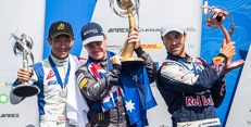 Air Race 2019: mistrem světa je Matt Hall, druhý skončil Yoshihide Muroya, bronzovou příčku bral Martin Šonka. Obr: Team Šonka Obr.: Team Šonka