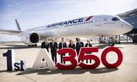 První Airbus A350 Air France s registrací F-HTYA dostal jméno Toulouse. Zdroj Air France První Airbus A350 Air France s registrací F-HTYA dostal jméno Toulouse. Zdroj Air France