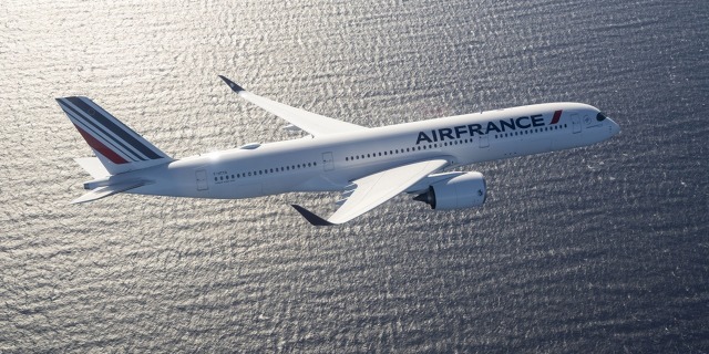 A350-900 ve vzduchu. Zdroj: Air France