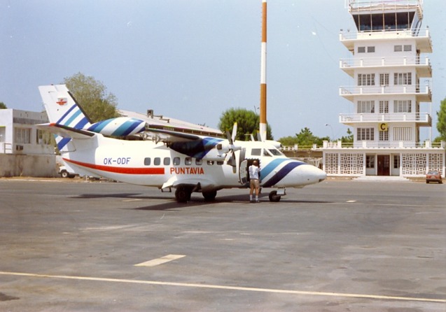 První létající L-410UVP-E byl od roku 1992 pronajat v Džibuti. Foto: Archiv A. Orlity 