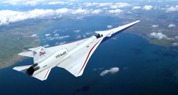 X-59 QueSST neboli Quiet Supersonic Technology vyvíjí NASA a Lockheed Martin. Zdroj: NASA