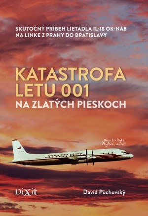 Obálka knihy Davida Púchovského Katastrofa letu 001. 