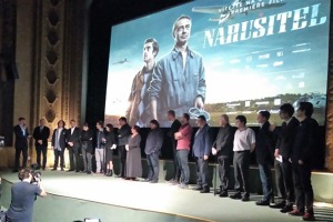 Slavnostní premiéry filmu Narušitel se zúčastnili všichni hlavní tvůrci filmu. 